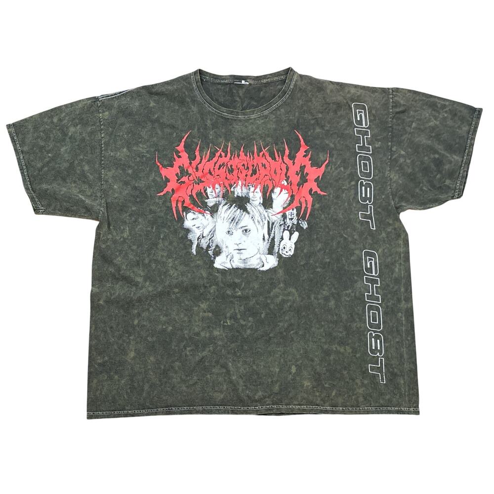 Ghost supply Silent Hill Forest Green tee silk screen original streetwear 3XL